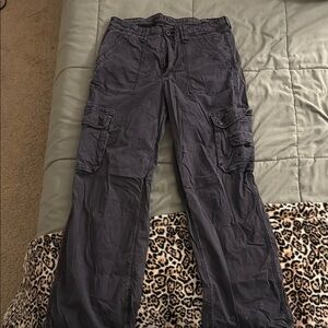 Gray Cargo Pants